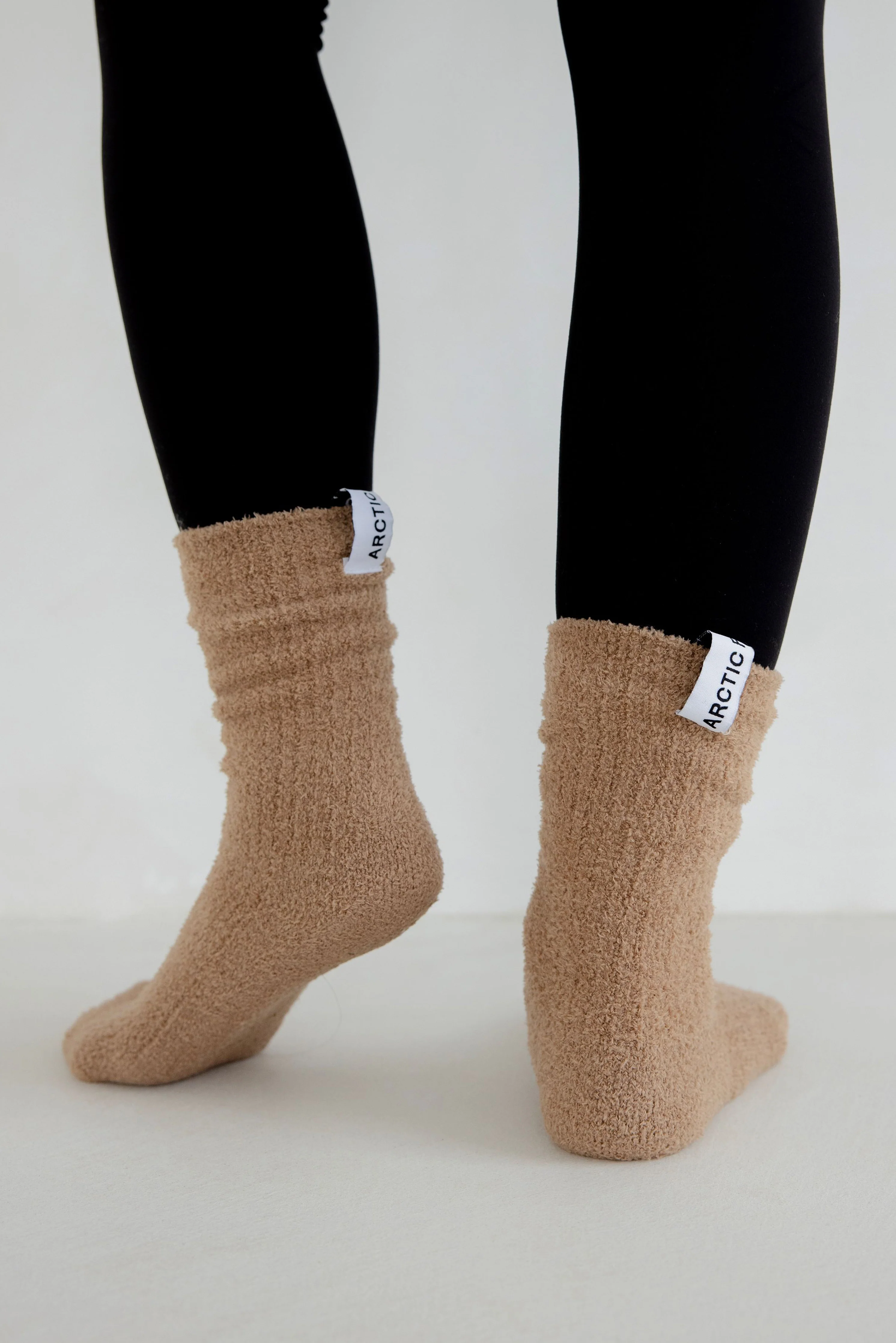 Cosy Socks - Beige - Image 3