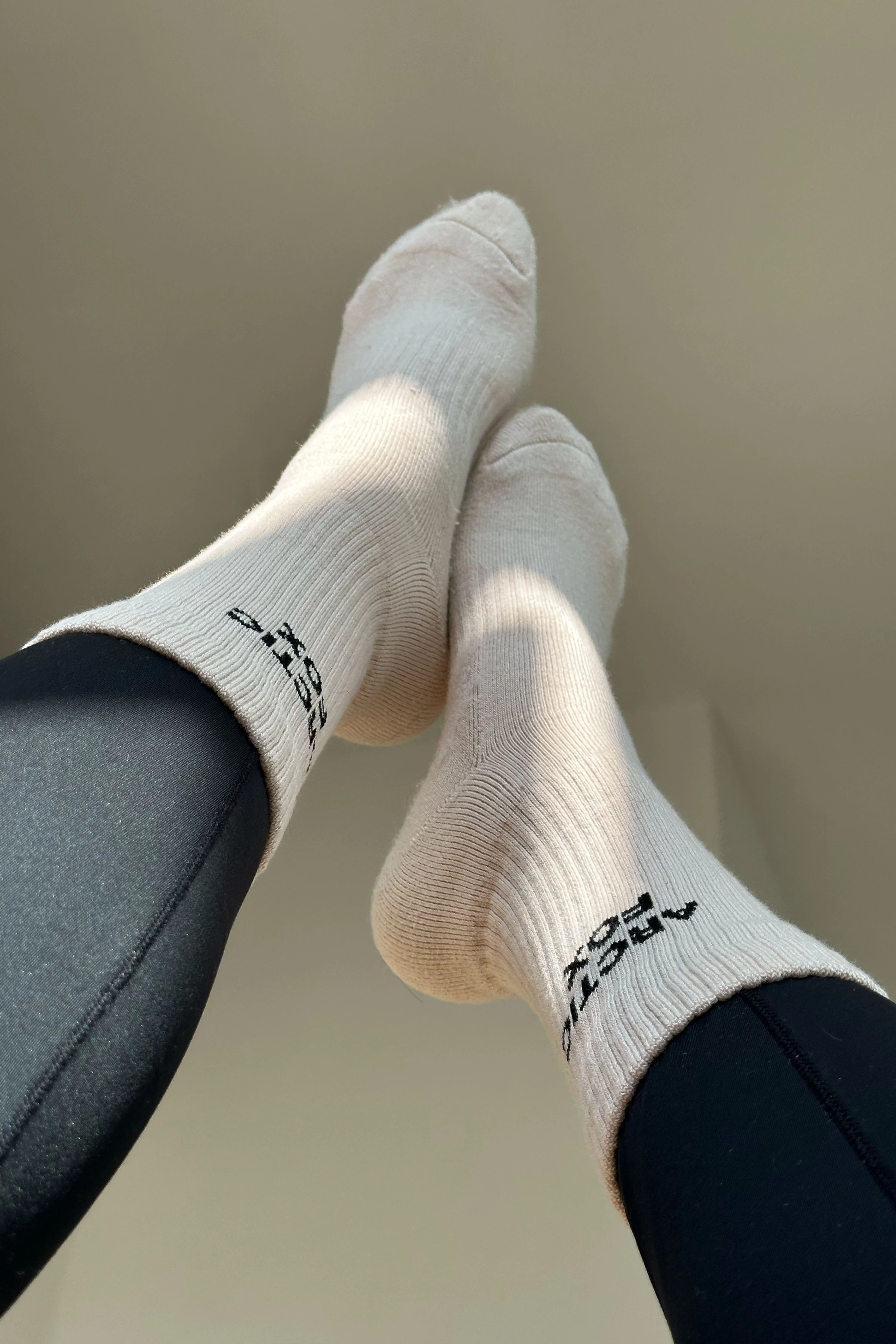 Sporty Socks - Off White - Image 9