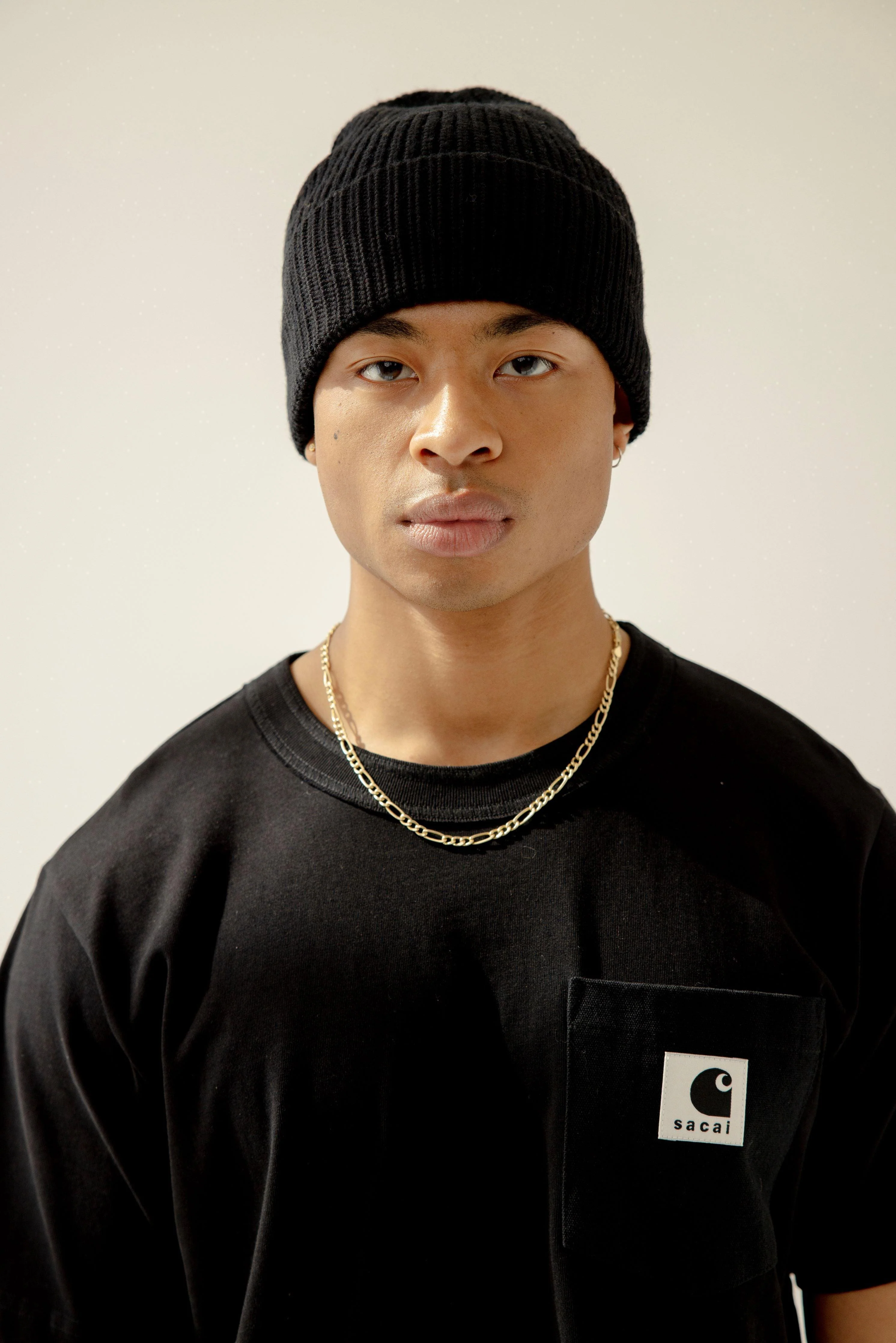 The Merino Wool Beanie - Arctic Coal Black - Image 5