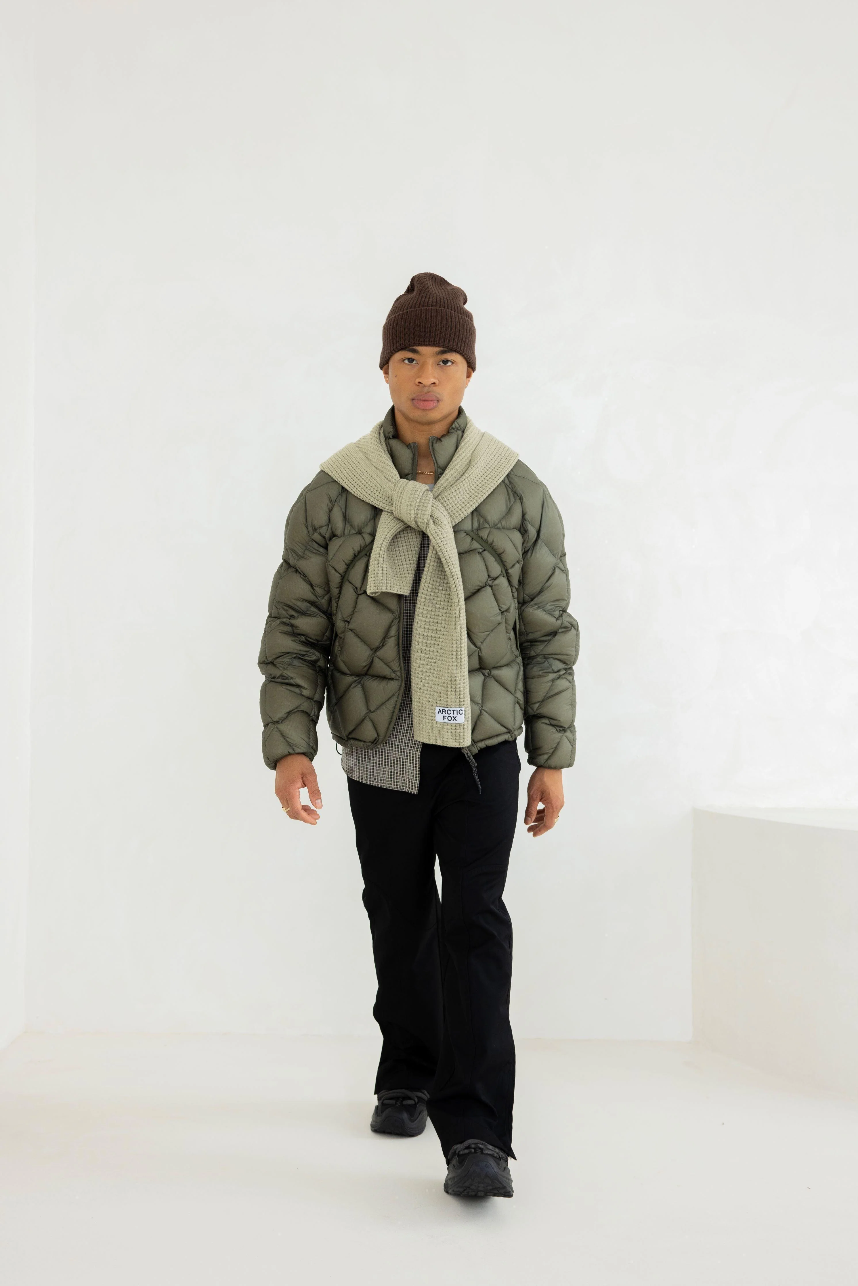 The Merino Wool Beanie - Earth Brown - Image 7