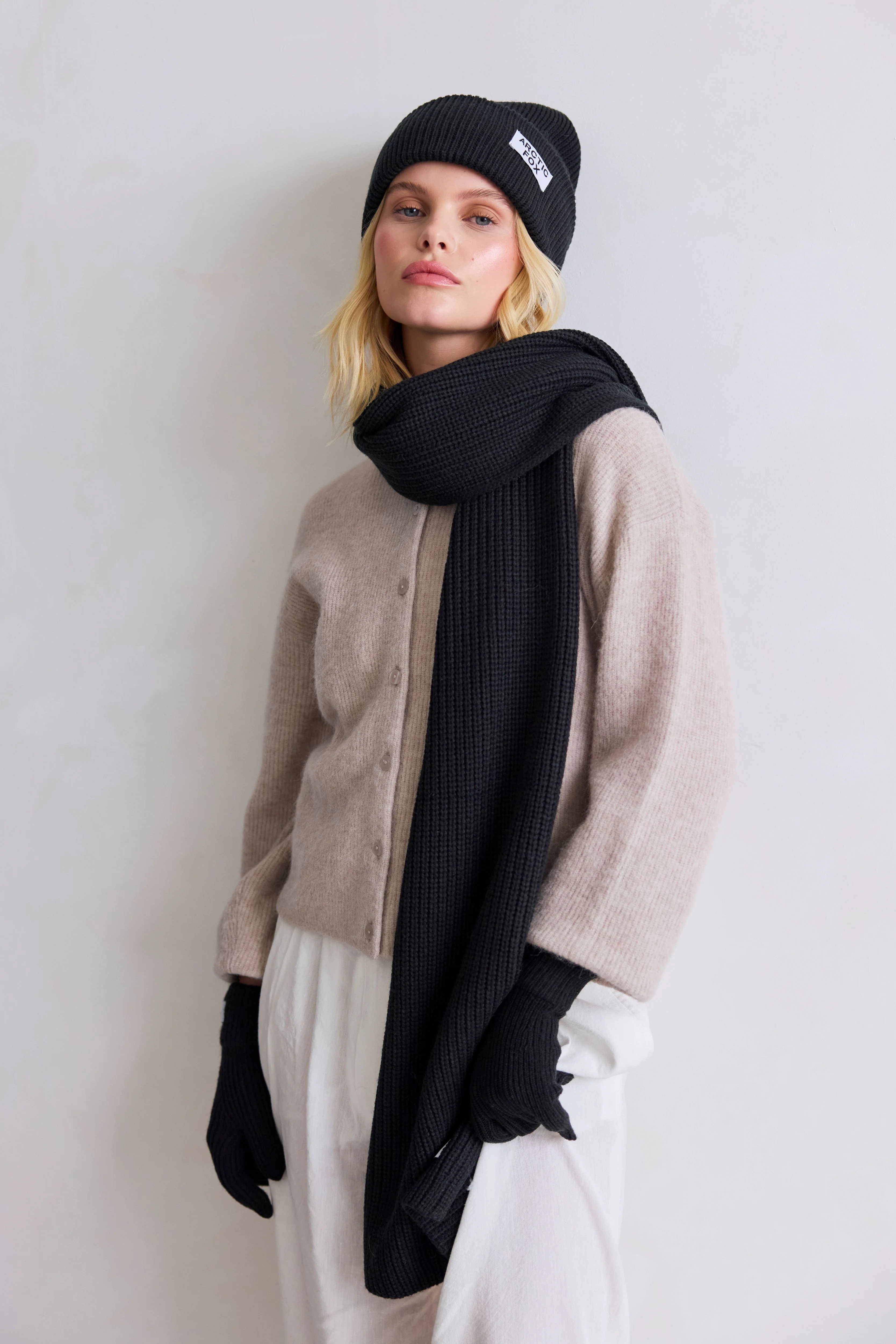 The Recycled Bottle Beanie - Black Onyx - Image 3