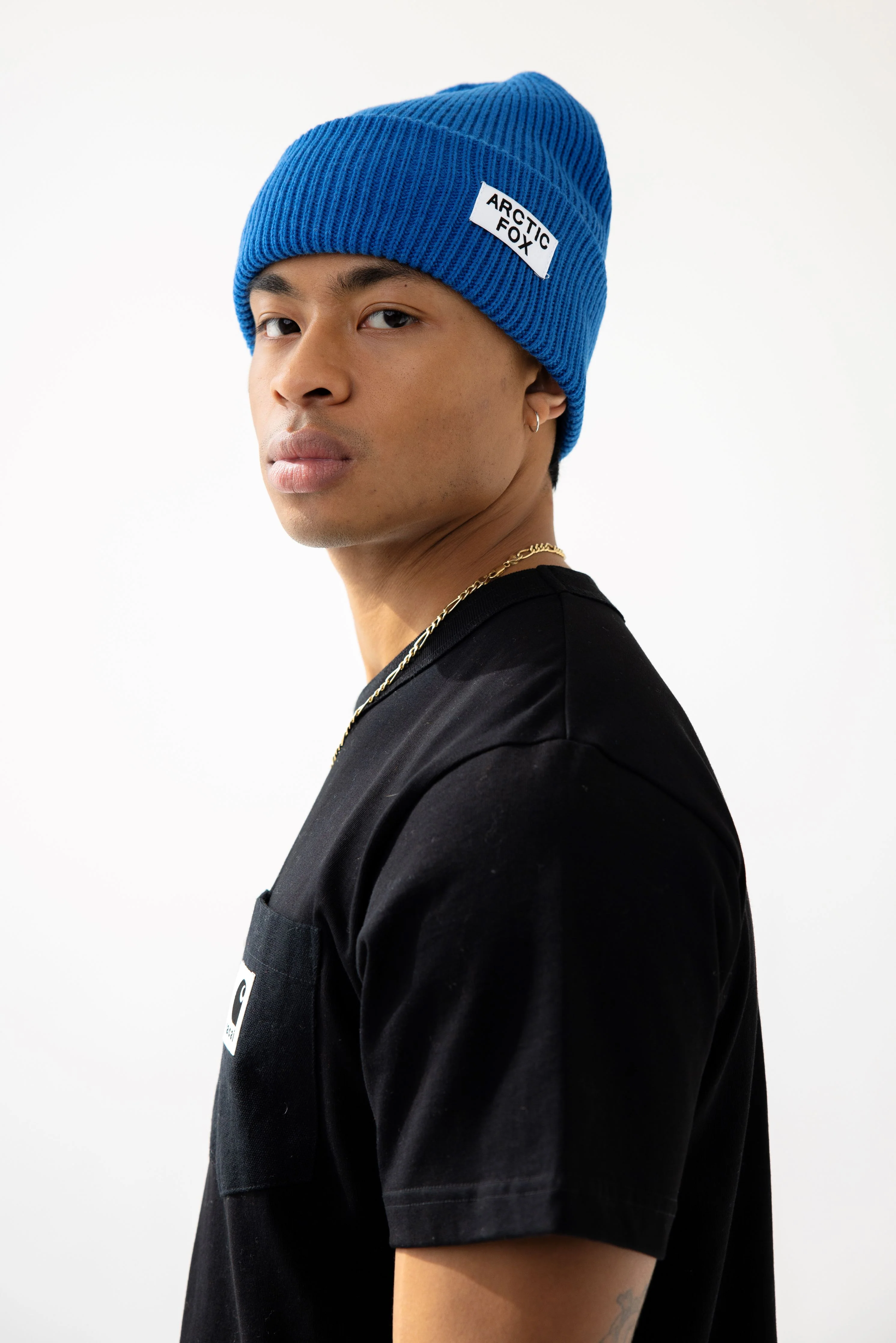 The Recycled Bottle Beanie - Ocean Blue - Image 7