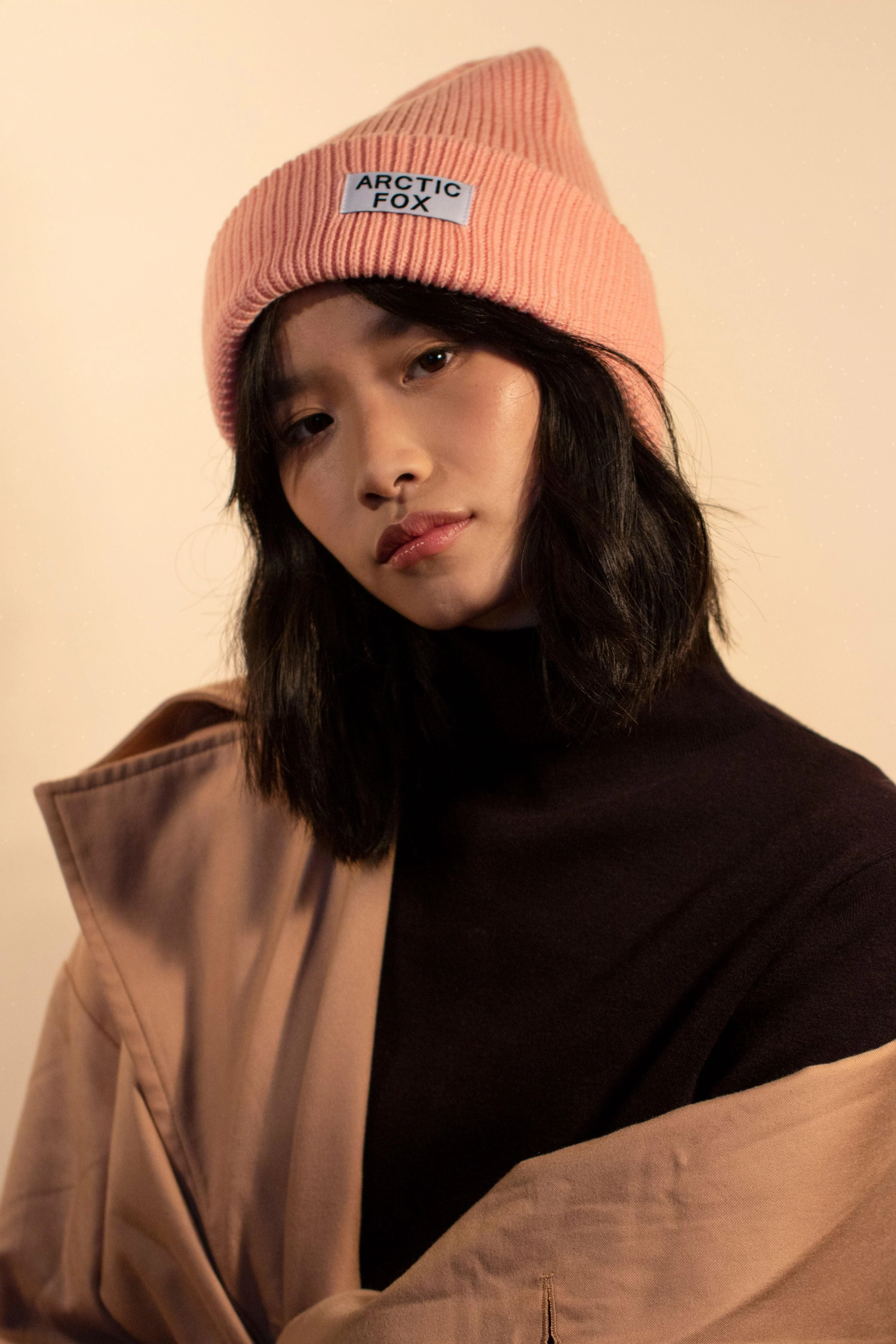 The Recycled Bottle Beanie - Pastel Pink - Image 5