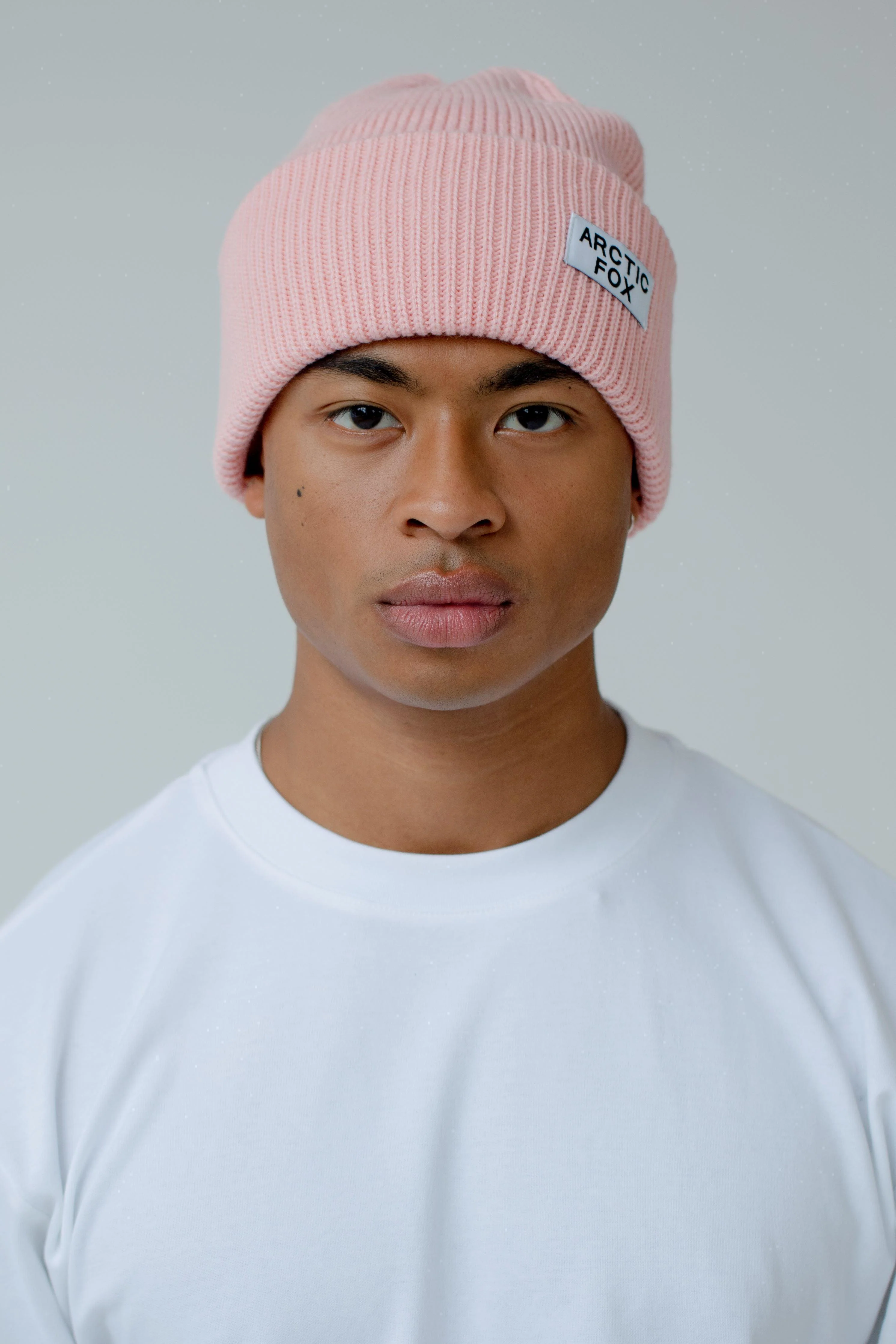 The Recycled Bottle Beanie - Pastel Pink - Image 6