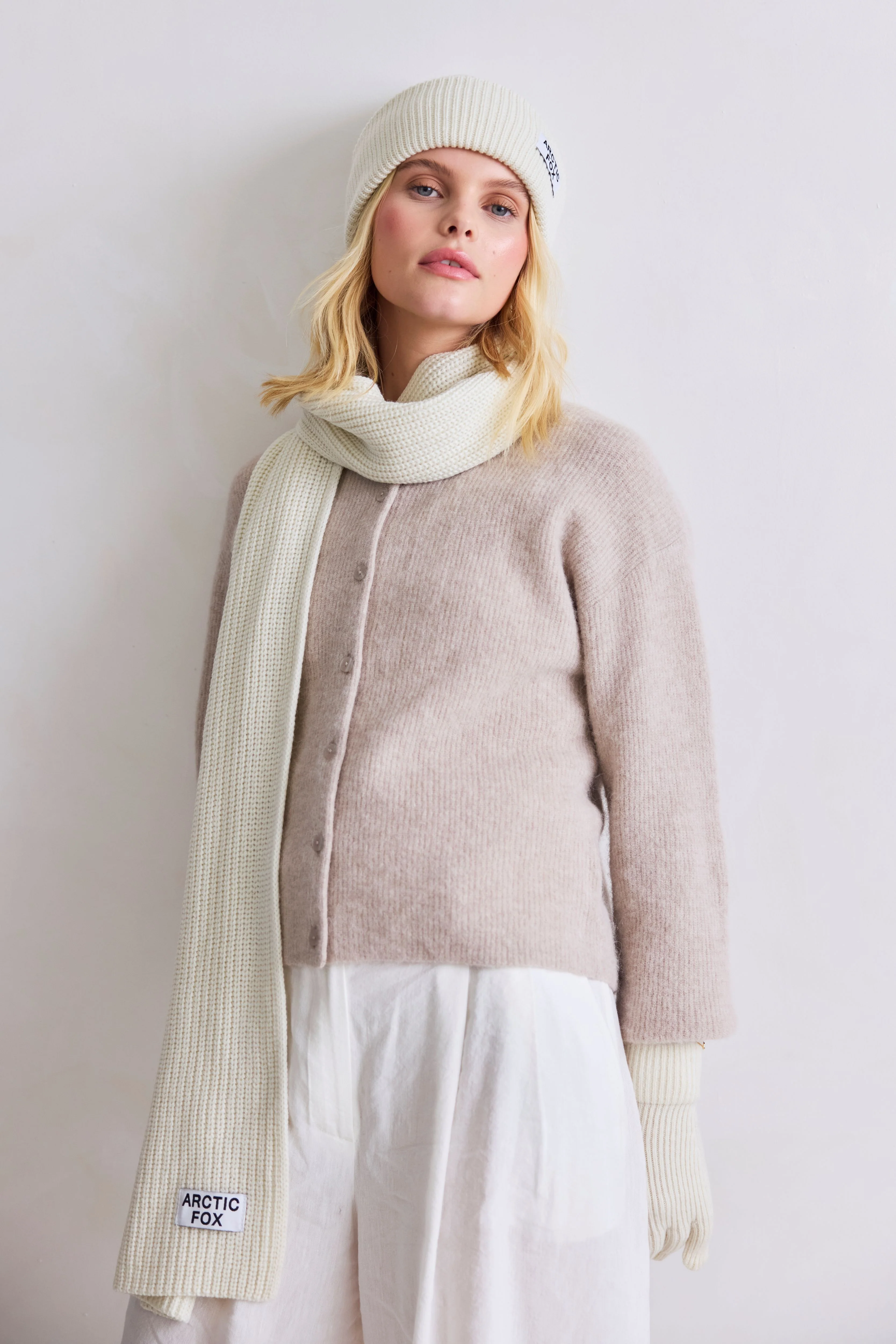 The Recycled Bottle Beanie - Winter White - Image 4