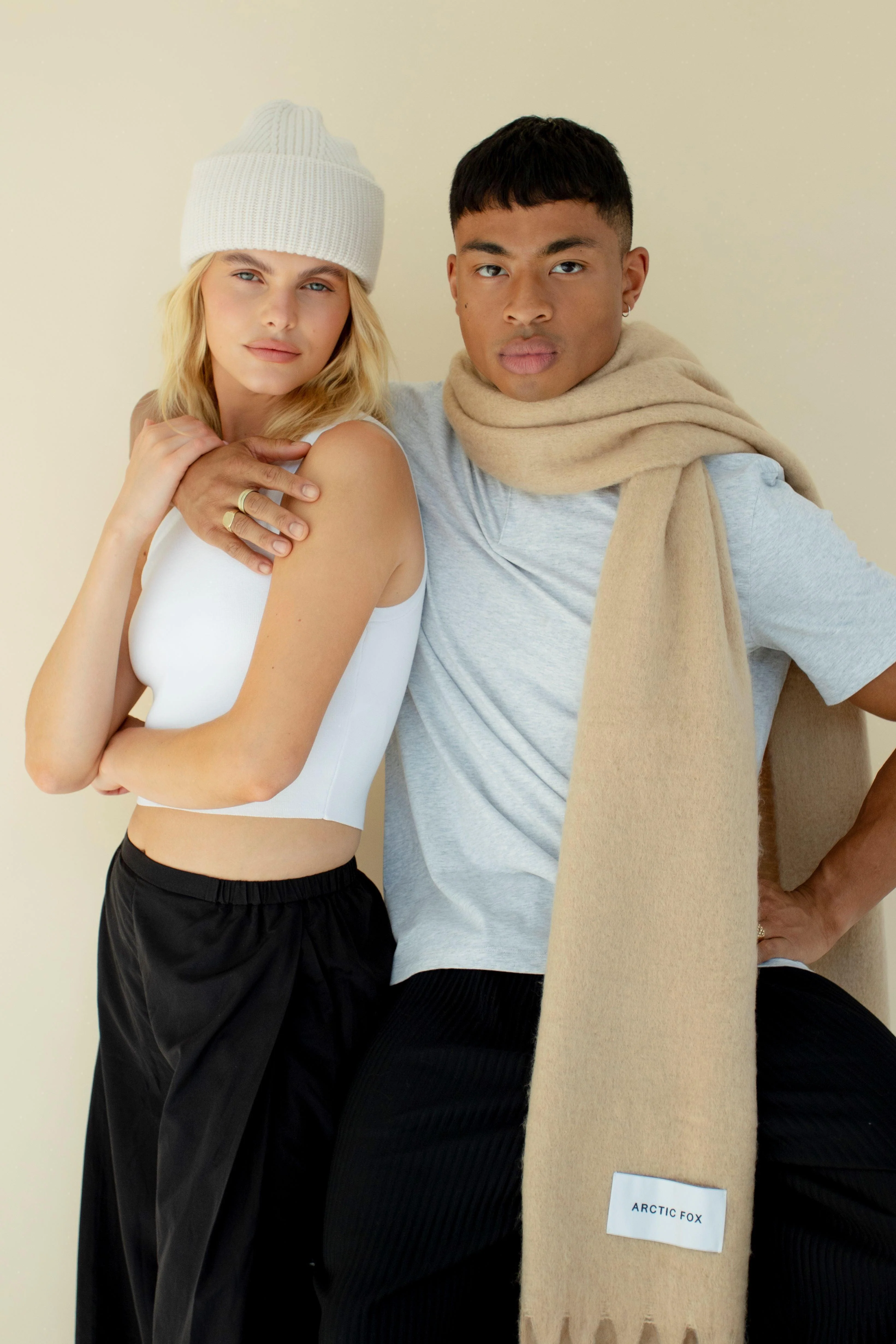 The Reykjavik Scarf - Beige - Image 6