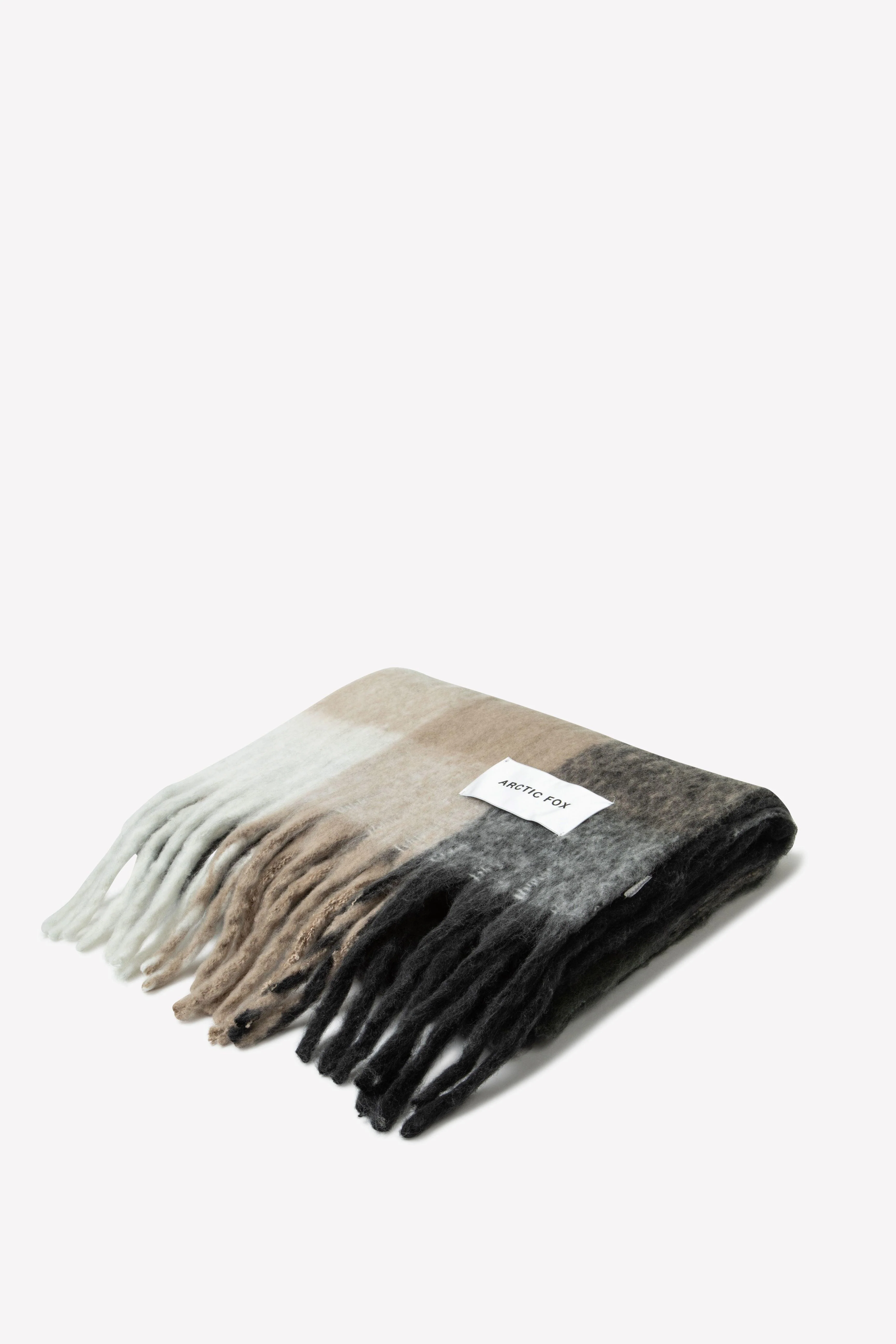 The Reykjavik Check Scarf - Arctic Drift - Image 3