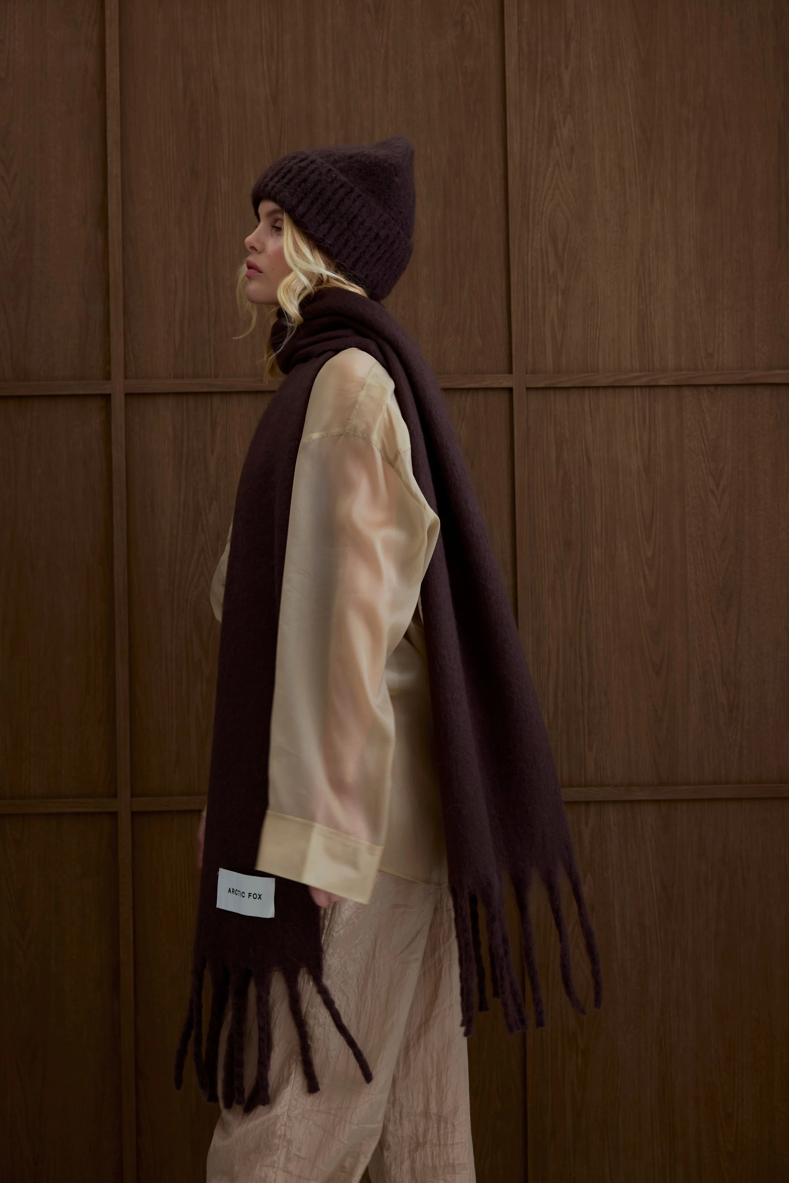 The Reykjavik Scarf - Ground Coffee - Image 10