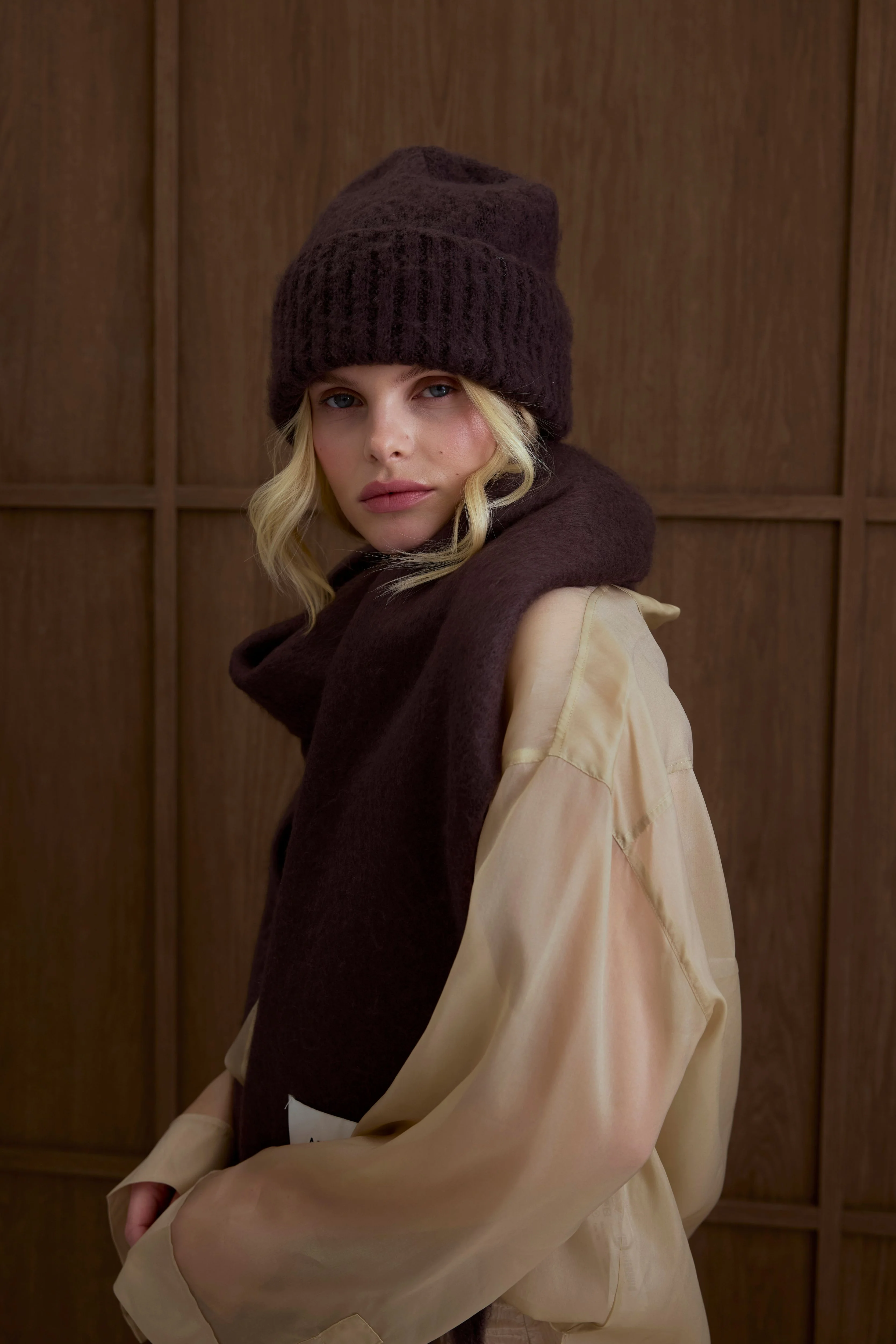 The Reykjavik Scarf - Ground Coffee - Image 9