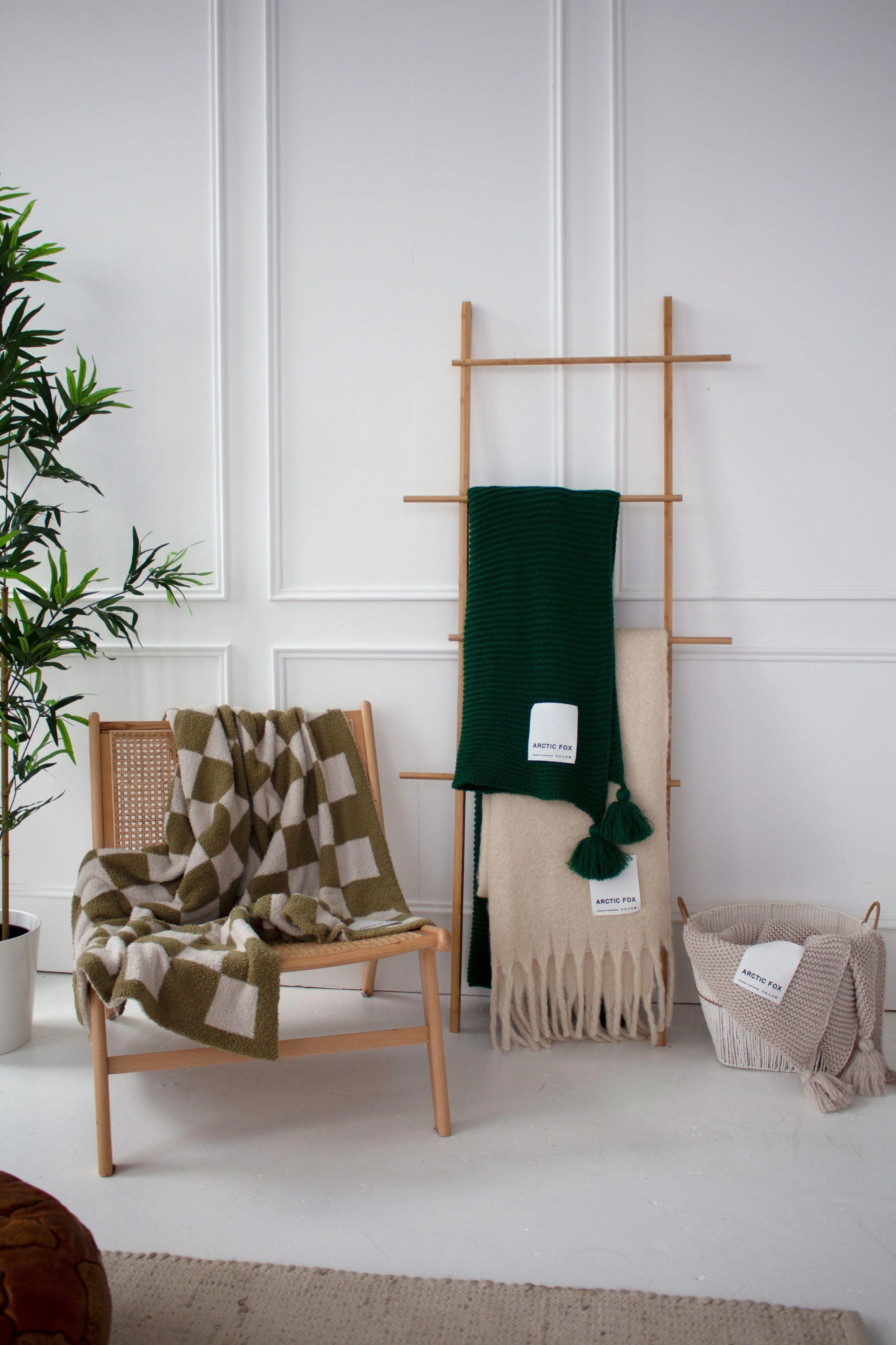 The Reykjavik Throw - Pebble Beige - Image 6