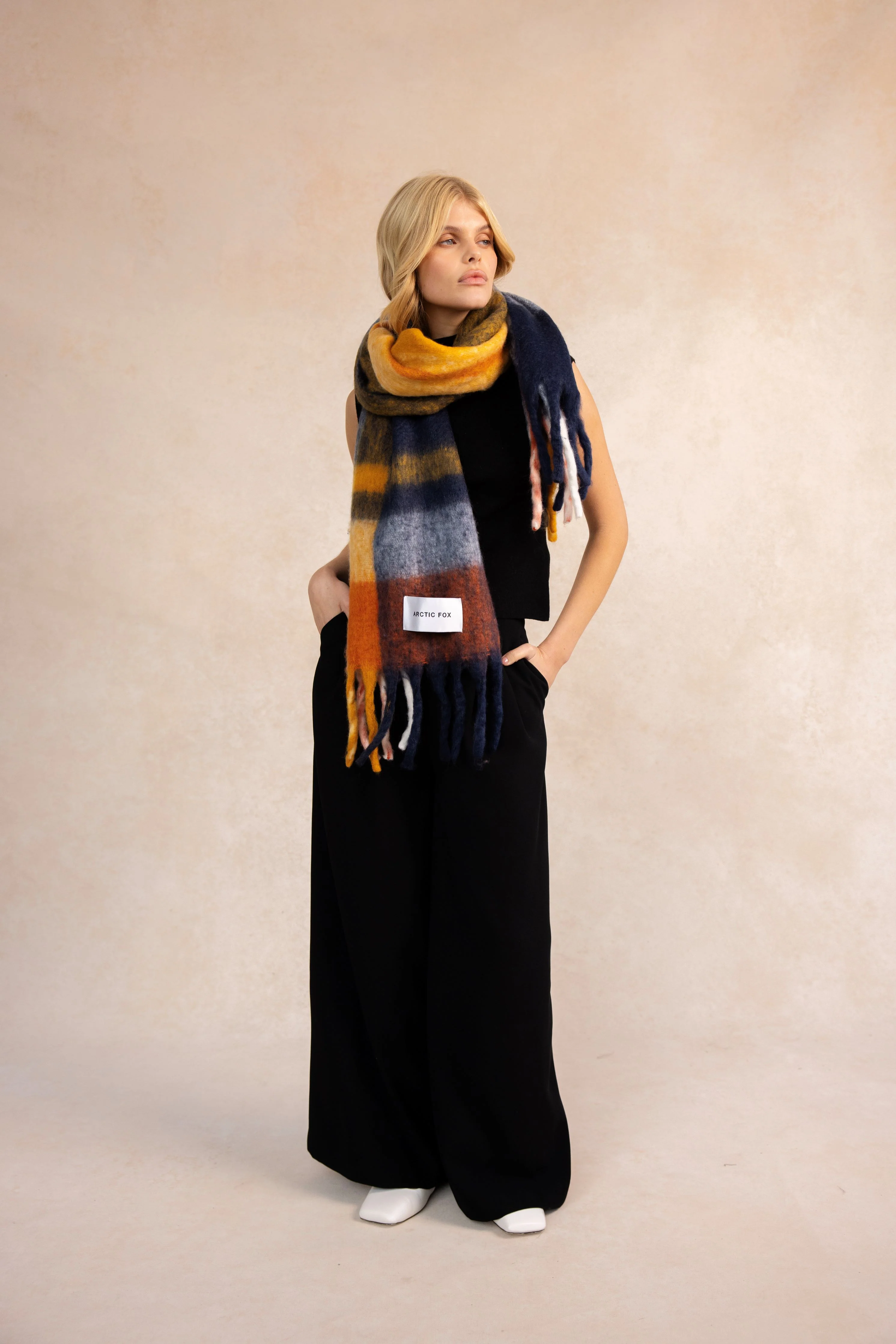 The Stockholm Scarf - Midnight Summer - Image 9