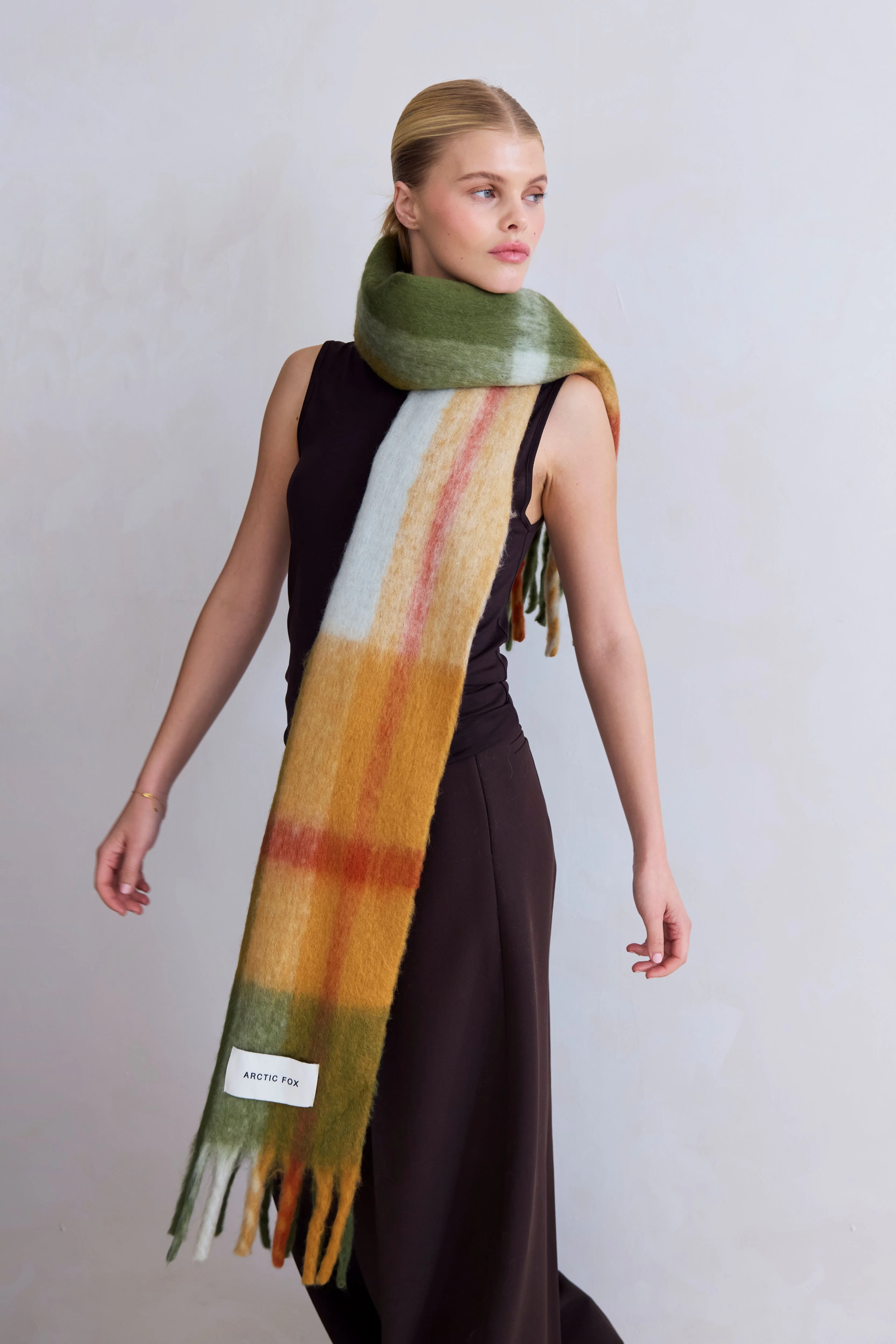 The Stockholm Scarf - Mossy Spring - Image 6