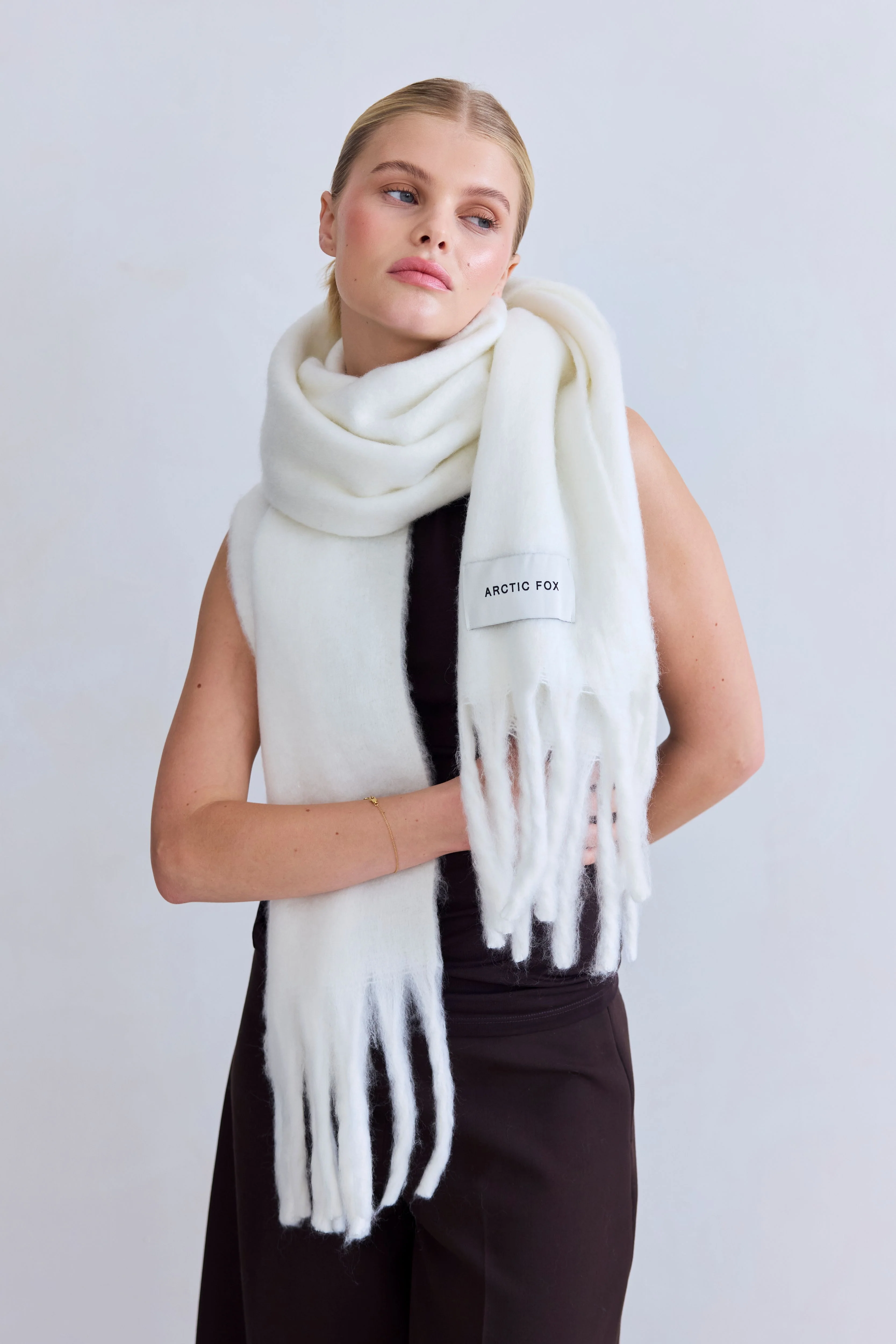 The Stockholm Scarf - Polar White - Image 4