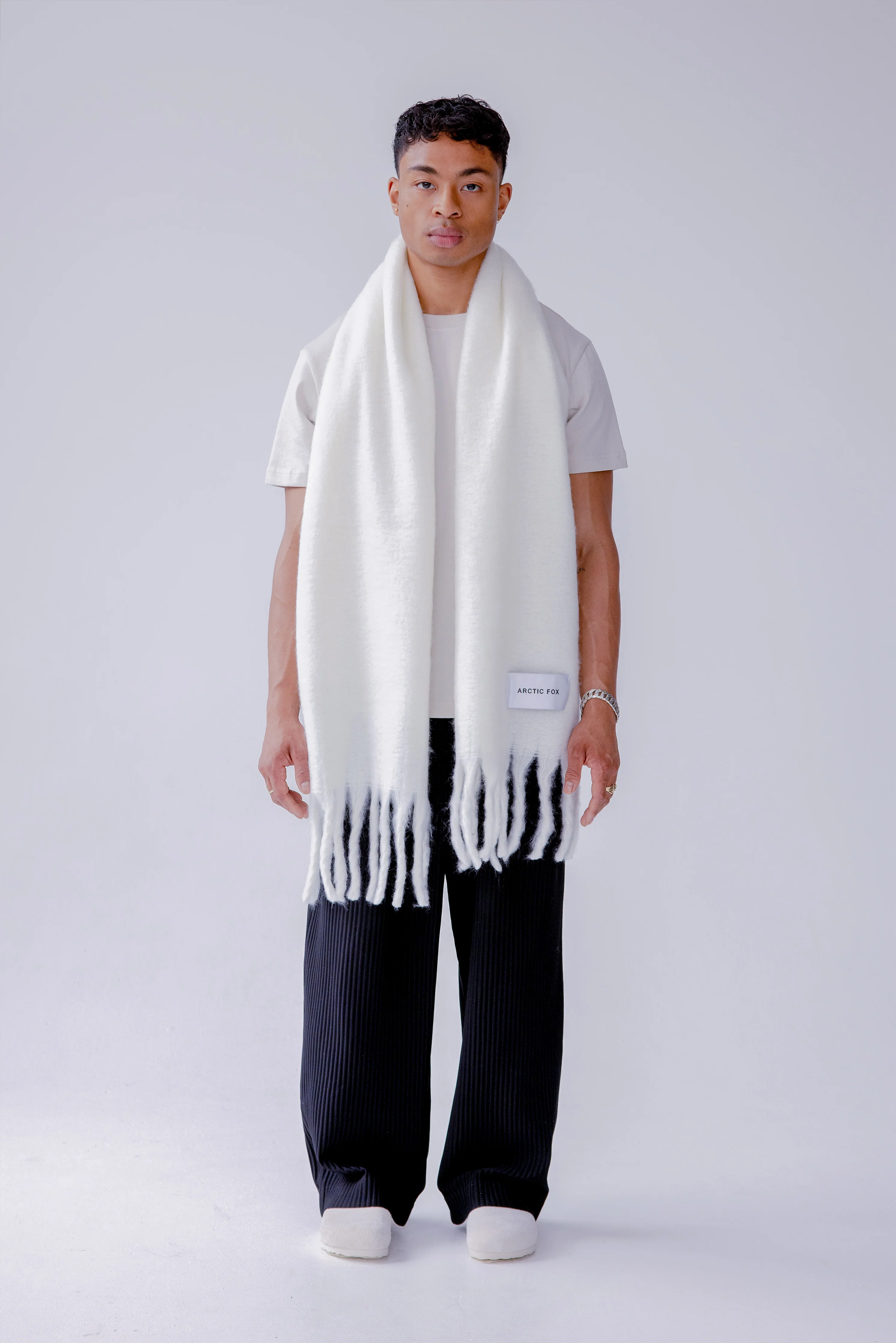 The Stockholm Scarf - Polar White - Image 5
