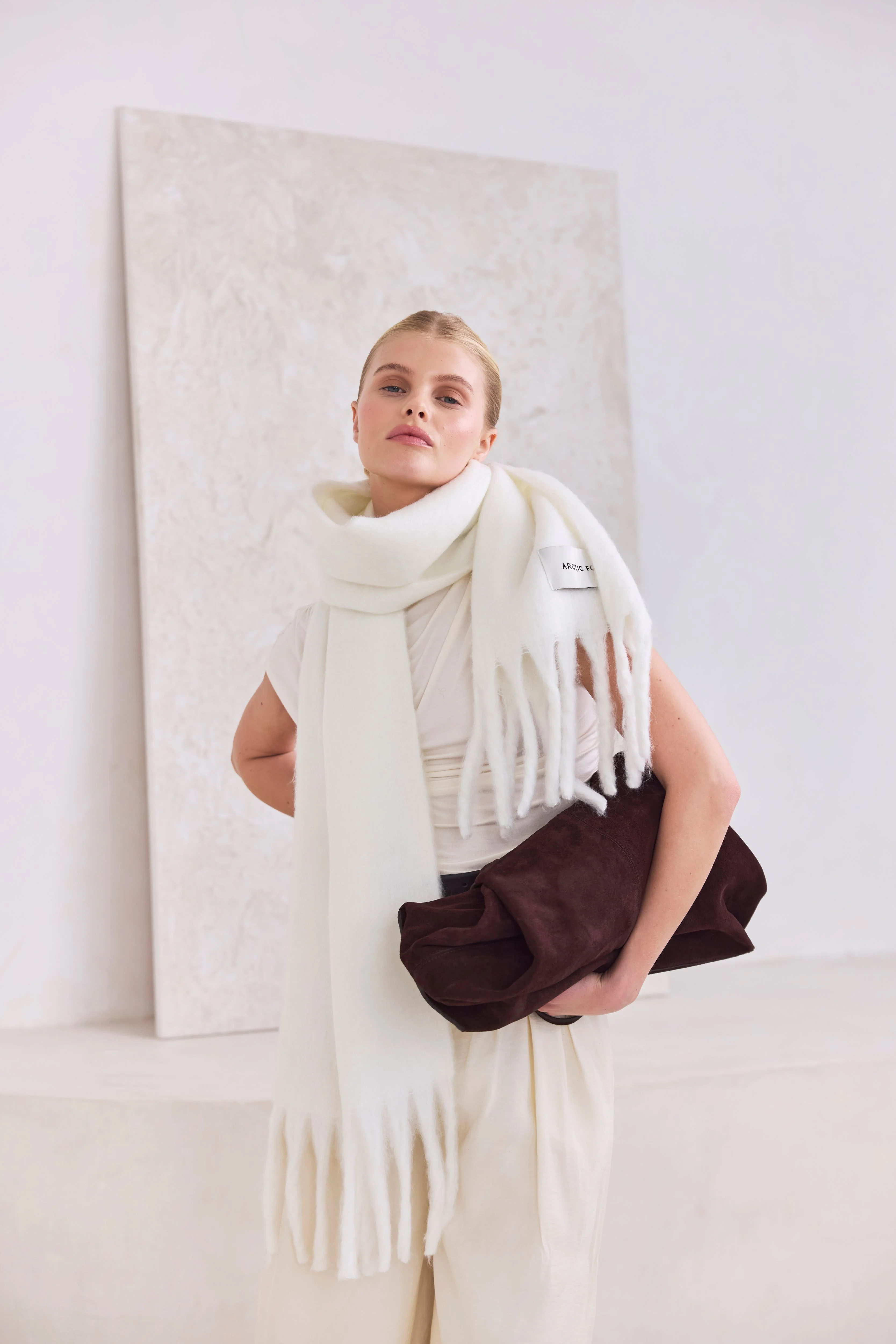 The Stockholm Scarf - Polar White - Image 8