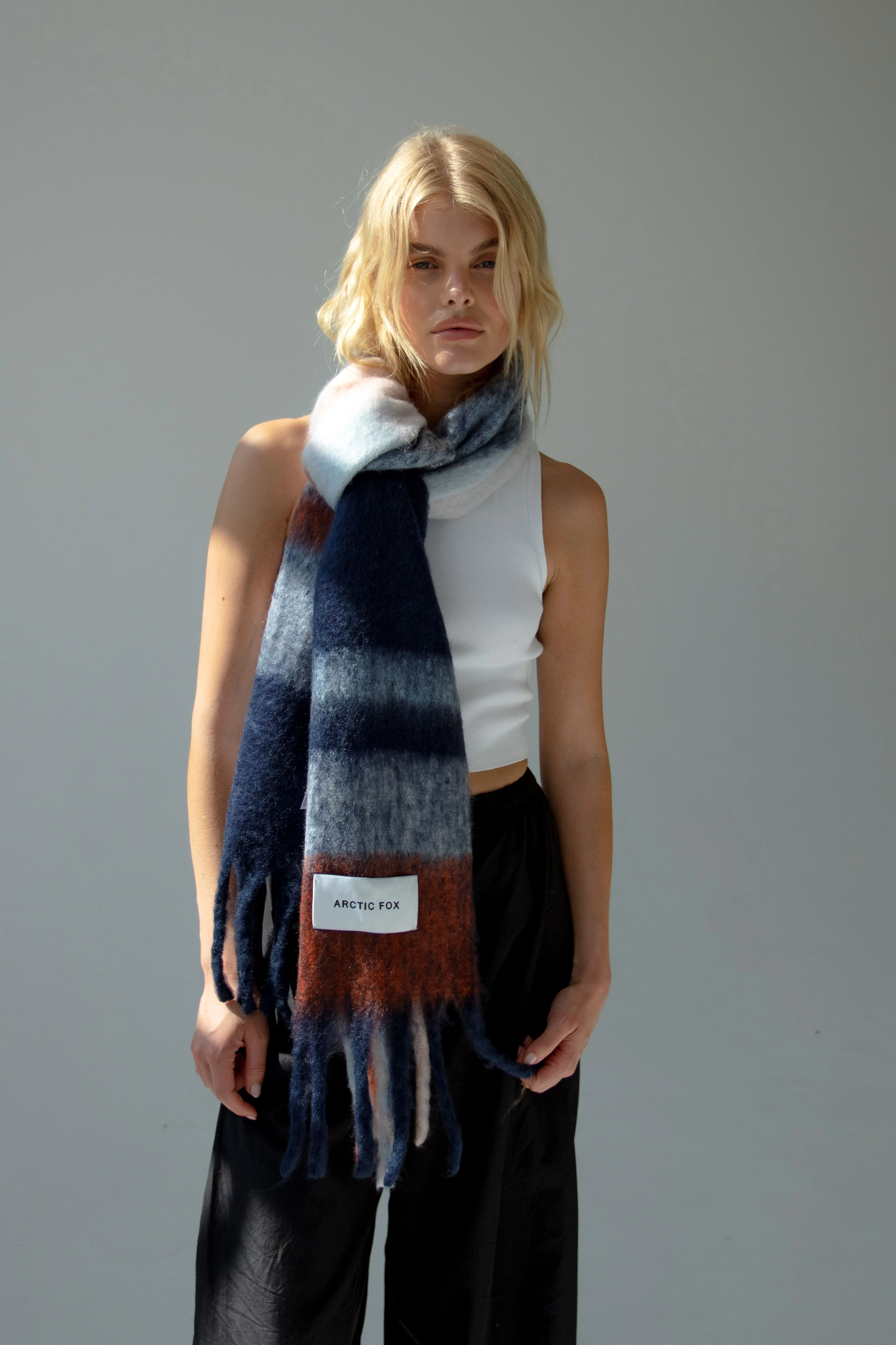 The Stockholm Scarf - Winter Lagoon - Image 6